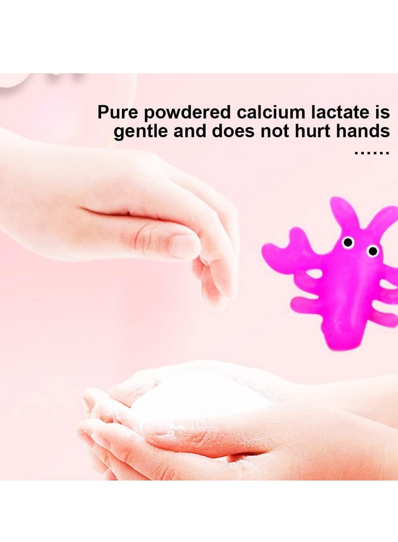 DURKU Magic Water Elf Beads Toy Set with Box, DIY Fun Puzzle 12 Color and 14 Shape Mold Handmade Water Beads Elves Toy, Creative Activities for Kids and Children Age 3+ - Image 3