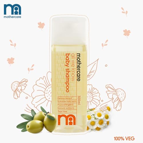 Mothercare Unisex 300 Ml Baby Shampoo - Orange - Image 2
