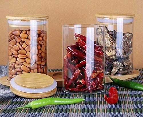 Cloudsell Glass Canisters 1050 ml Clear - Image 5
