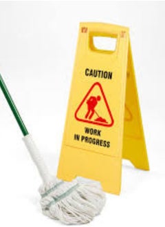 KNP KNP Portable Self Standing Sign Board WORK IN PROGRESS is designed to enhance safety and communication in areas where ongoing work is taking place.  - Image 3