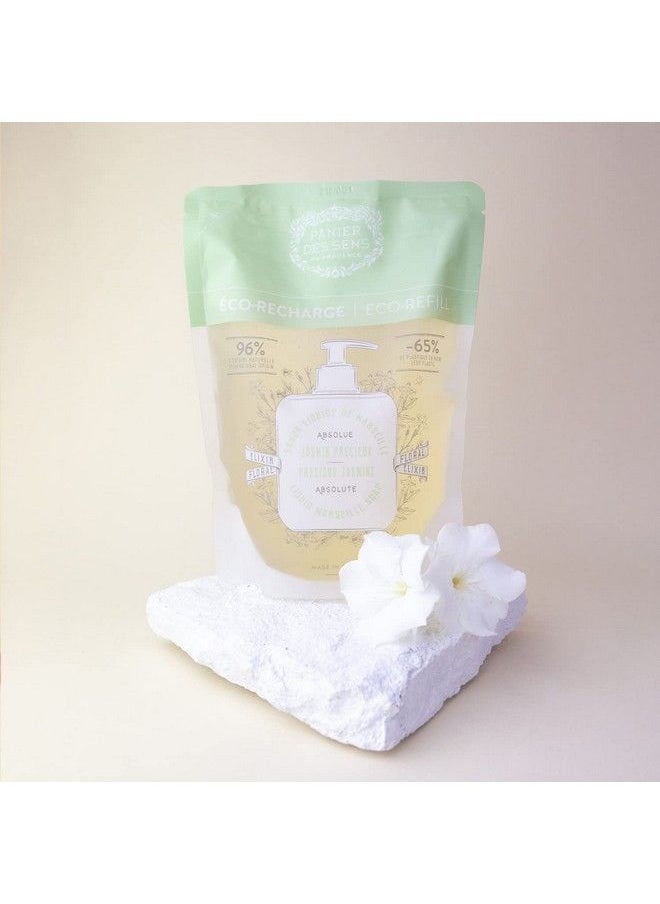 PANIER DES SENS Jasmine Liquid Hand Soap Refills Liquid Marseille Soap Made In France 96% Natural 2X 16.9Floz/500Ml  - Image 3