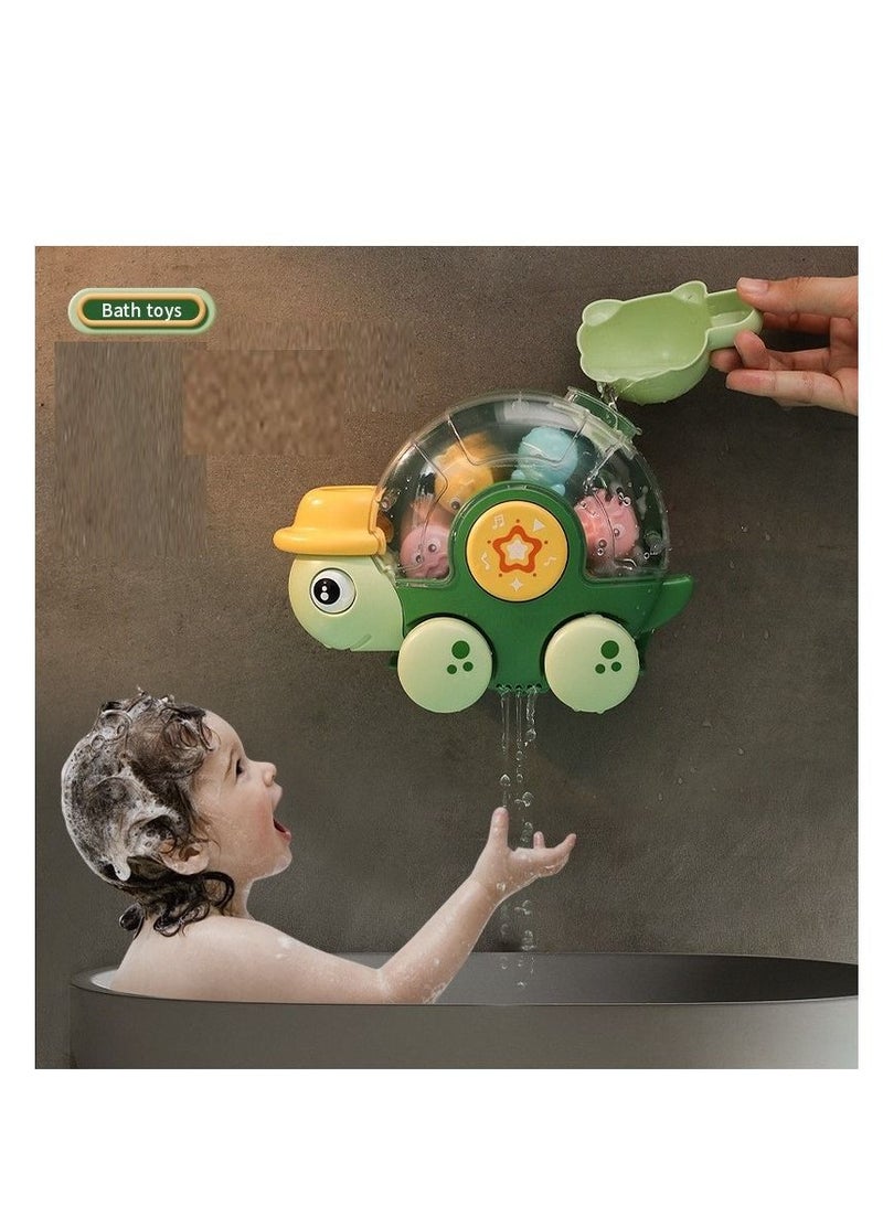 Y&D New Children's Shower Toys, Available On Both Land And Water, Baby Shower Toys, Turtle Toys, Children's Day Gifts  - Image 3