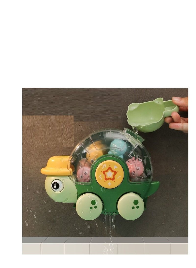 Y&D New Children's Shower Toys, Available On Both Land And Water, Baby Shower Toys, Turtle Toys, Children's Day Gifts  - Image 4