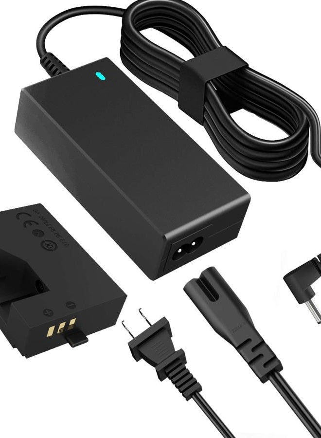 HY1C ACK-E10 AC Power Adapter DR-E10 DC Coupler LP-E10 Dummy Battery Kit for Canon EOS Rebel T7 T6 T5 T3 1100D 1200D 1300D 1500D 2000D Cameras - Image 1