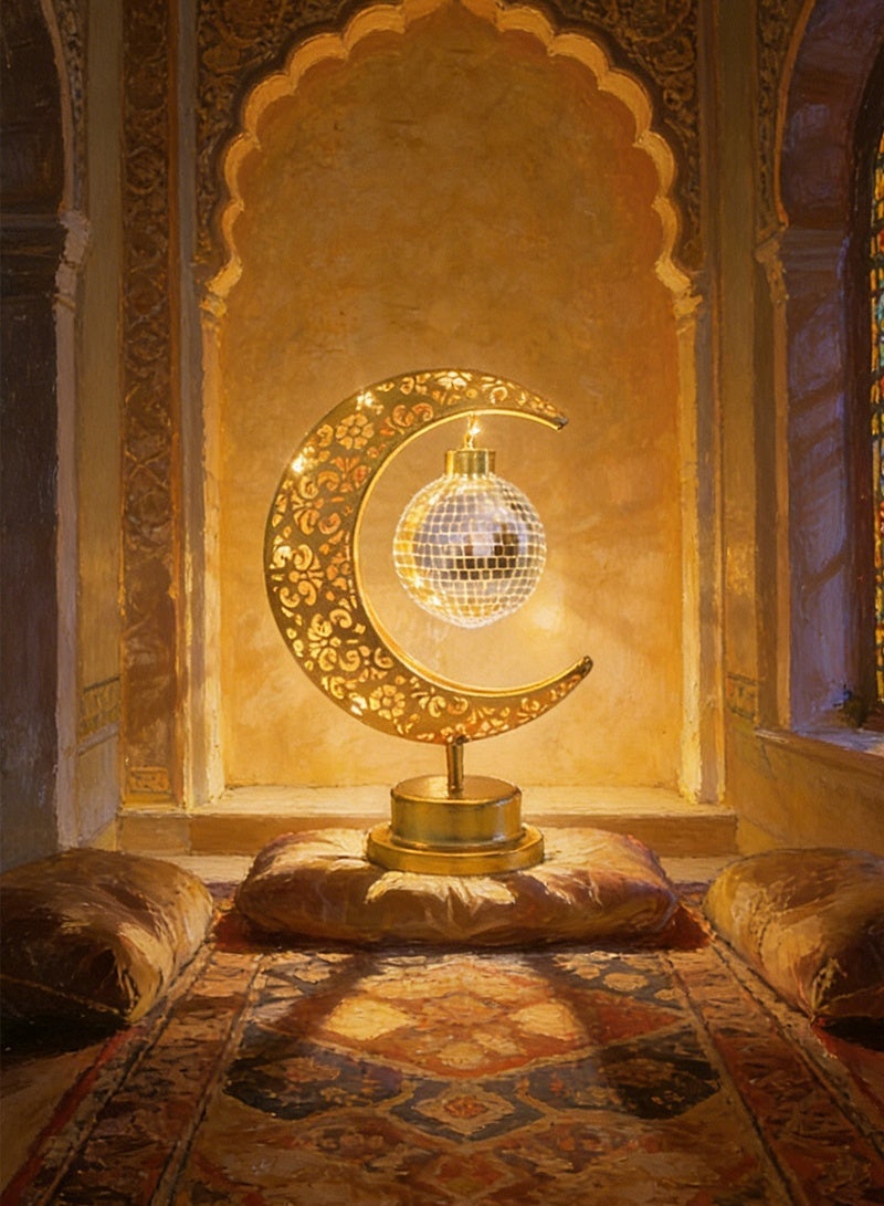 جيوان ديكورات رمضان للمنزل 2026 ، مصباح الهلال والقمر والنجم للديكور عيد مبارك ، أضواء رمضان تعمل بالبطارية أو USB للديكور المنزلي للحفلة ، هدايا رمضان للأصدقاء العائلة - Image 4