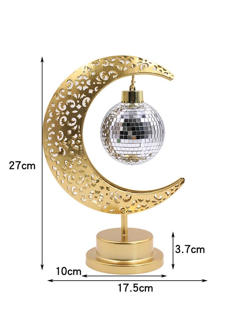 جيوان ديكورات رمضان للمنزل 2026 ، مصباح الهلال والقمر والنجم للديكور عيد مبارك ، أضواء رمضان تعمل بالبطارية أو USB للديكور المنزلي للحفلة ، هدايا رمضان للأصدقاء العائلة - Image 2