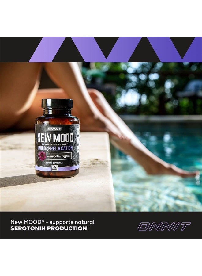 Onnit New Mood - Stress Relief, Sleep and Mood Support Supplement, 30 Count - Image 5