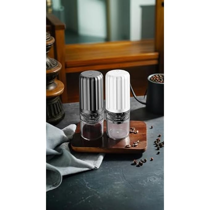Honwor Portable Electric Coffee  Spice Grinder Adjustments OneTouch Operation EasyClean  TravelFriendly Design - Image 4
