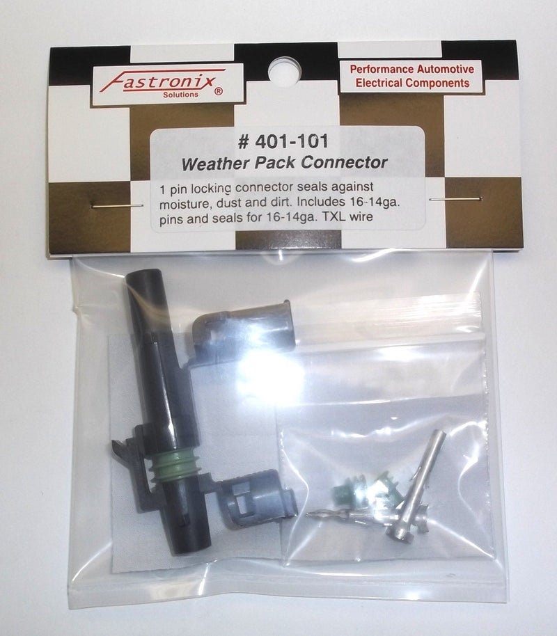 Fastronix Solutions Fastronix 1 Pin Weather Pack Connector Kit - Image 2
