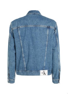 Calvin Klein Jeans Calvin Klein Jeans Men's Jackets - Straight fit - Outwear - Cotton, Denim , Blue  - Image 4