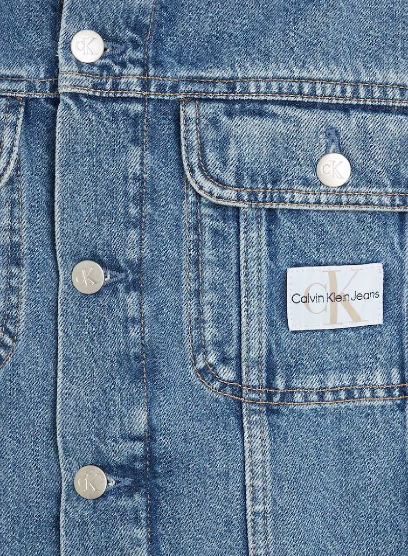 Calvin Klein Jeans Straight Fit Denim Jacket