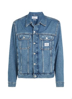 Calvin Klein Jeans Calvin Klein Jeans Men's Jackets - Straight fit - Outwear - Cotton, Denim , Blue  - Image 2