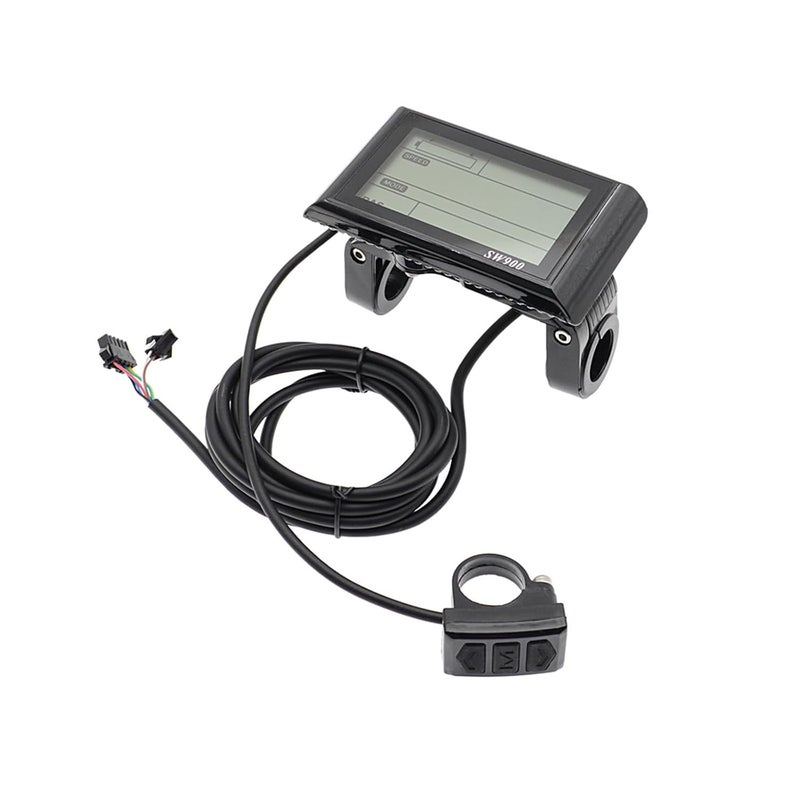 عداد السرعة الكهربائي بشاشة LCD مع موصل عالمي 24V-48V - Image 1