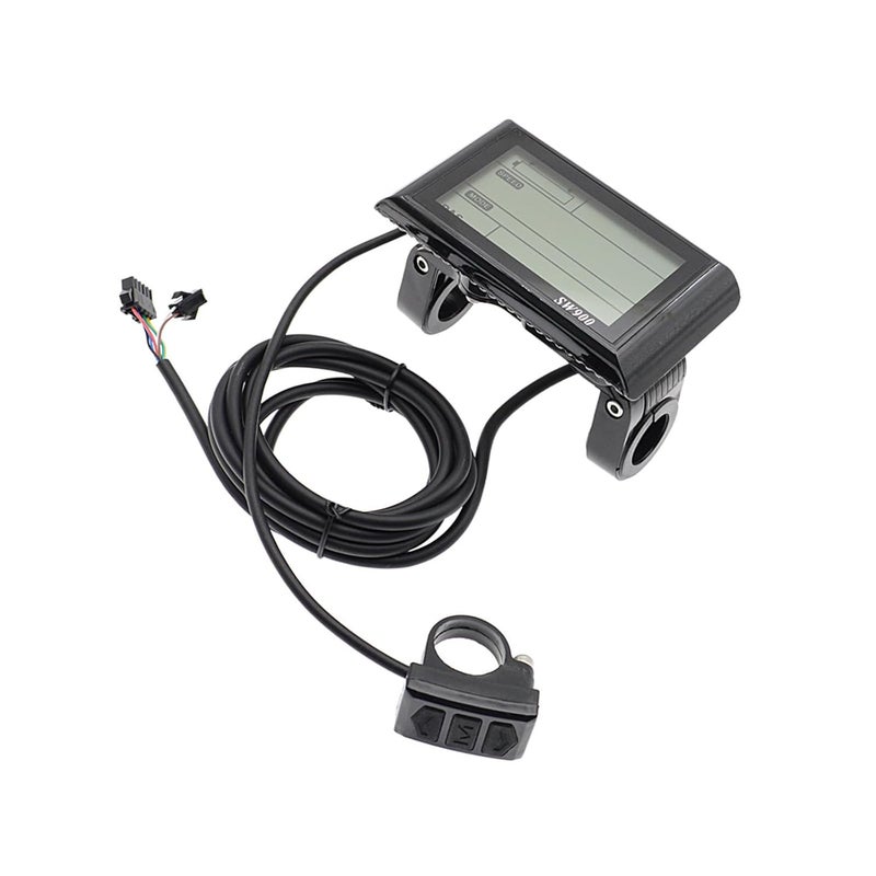 عداد السرعة الكهربائي بشاشة LCD مع موصل عالمي 24V-48V - Image 5
