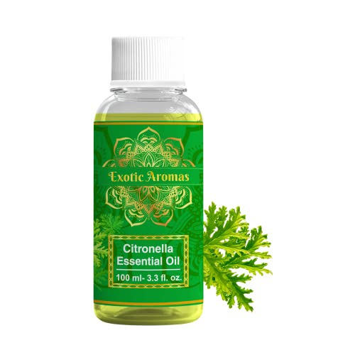 Exotic Aromas Citronella Essential Oil,100 Ml - Image 1