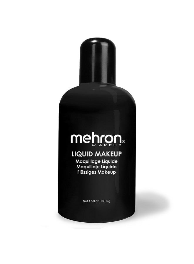 Mehron Makeup Liquid Makeup | Face Paint and Body Paint 4.5 oz (133 ml) (Black) - Image 1