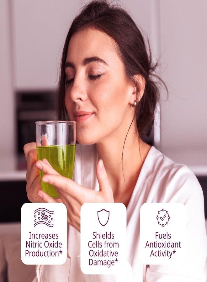 VINIA Signature Green Tea Bags, Made with Organic Green Tea, Infused with Piceid Resveratrol for Heart Health, Nitric Oxide, Physical Energy, Alertness, Blood Flow, Keto, Kosher, NON-GMO. 30 Ct - Image 4