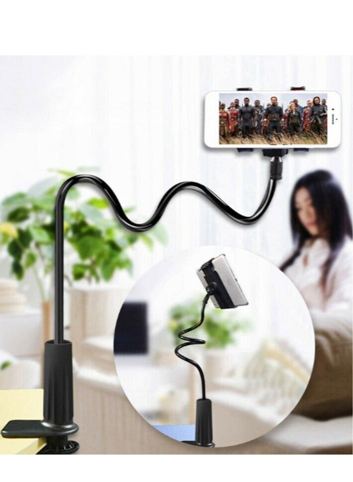 360º Gooseneck Flexible Lazy Bed Clamp Stand Holder Mount For iPad Tablet Phone - Image 1
