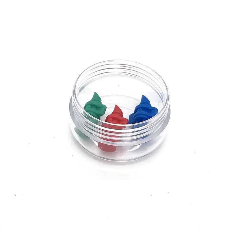 MYYZMY 30 Pcs Sample Containers  10 Gram Mini Sample Jars For Cosmetic  Eye Shadow  Multi Color Lid - Image 5