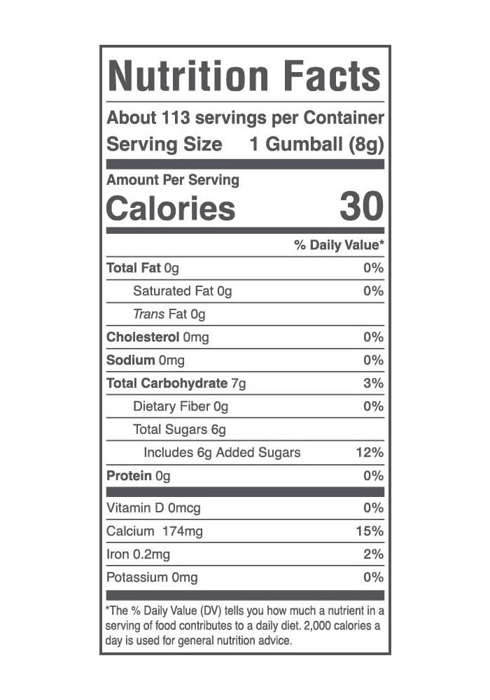 Candy Envy Shimmer White 1 Inch Gumballs - 2lb Bag with Approximately 113 Gumballs - Kosher Certified - Image 2