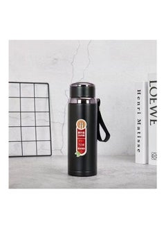 QSHOP QSHOP® Stainless Steel Vacuum Insulated Thermal Bottle, Leak Proof BPA Free Travel Coffee Tea Sports Bottle Keep Drinks Hot or Cold  - Image 1