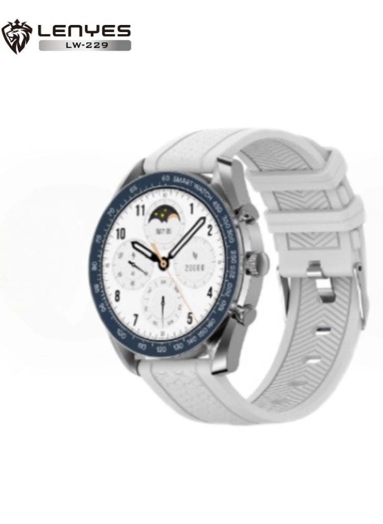 Lenyes - Lenyes LW-229 Smart Watch with Bluetooth Calling Function,1.39 inch high-definition touch screen, Memory 128M , suitable for iPhone/Android, IPX67 WATERPROOF - Image 1
