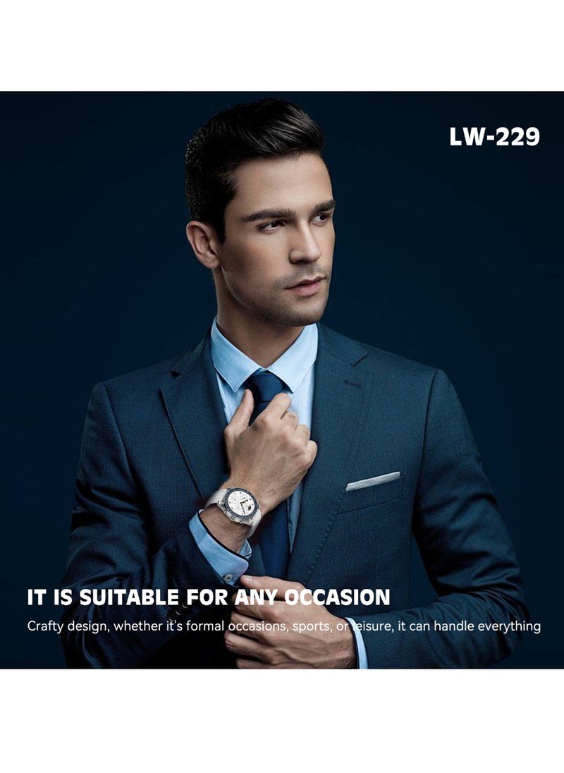 Lenyes - Lenyes LW-229 Smart Watch with Bluetooth Calling Function,1.39 inch high-definition touch screen, Memory 128M , suitable for iPhone/Android, IPX67 WATERPROOF - Image 1