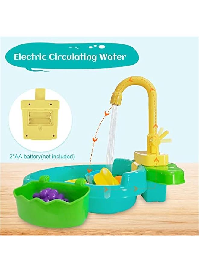 Parrot Automatic Bathtub,Bath Tub for Bird Parrot w/Faucet,Bird Bath Tub Parrot Bath Swimming Pool Toy,Bird Shower Bathing Tub for Canary,Love Bird,Goldfinch Bath Shower Water Dispenser (Green) - Image 3