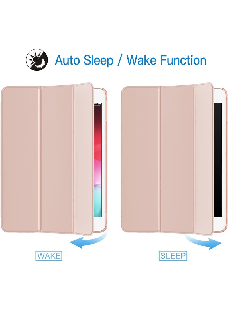 erorex iPad 5 MINI Case – Slim Smart Cover with Stand (Rose Gold) - Image 3