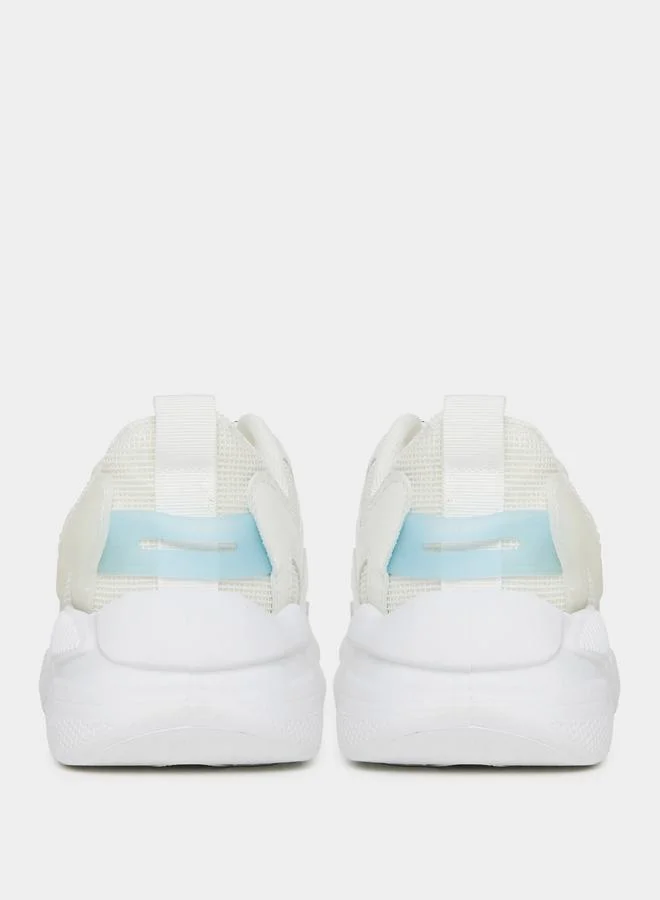 Styli Active Knitted Upper Breathable Lace Up Running Shoes