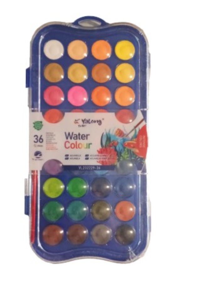 Watercolour Dry Powder | 36 Colors