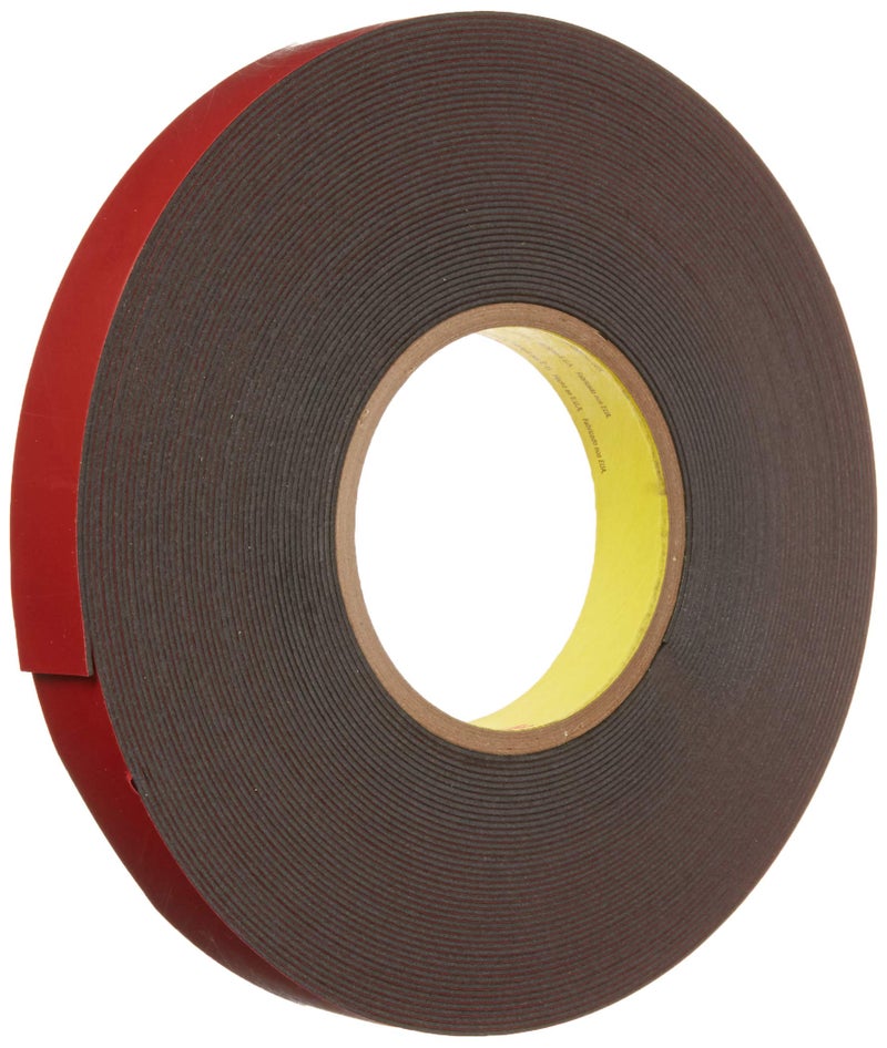 3M  6383 TM Automotive Acrylic Plus Attachment Tape Black 78 x 20 yds