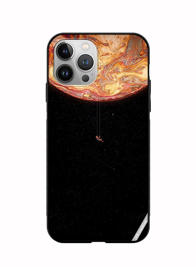 VR CREATIVE Protective Case Cover For Apple iPhone 11 Pro Max Black Galaxy Design Multicolour - Image 1