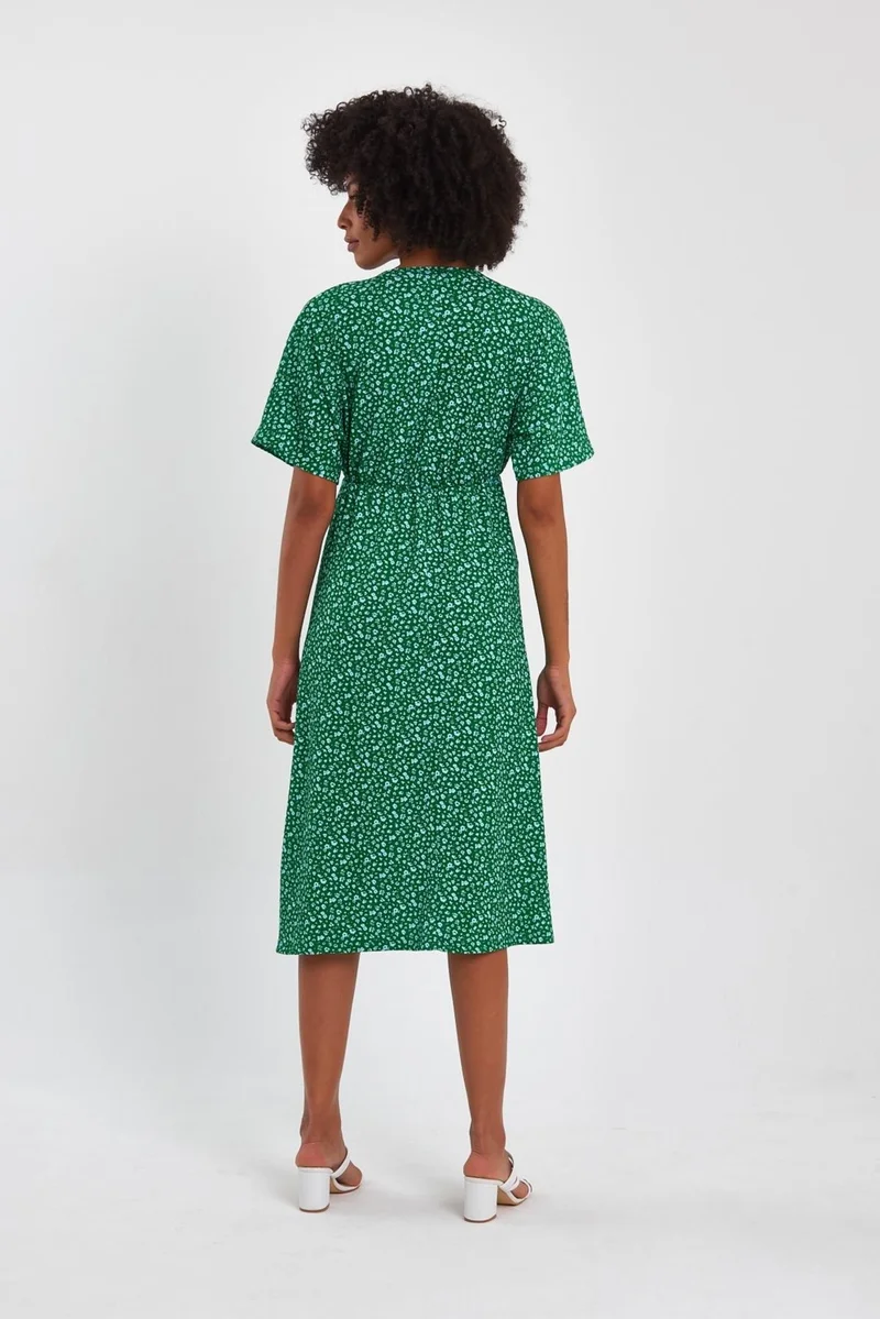 الكسندر جاردي Floral Print Midi Dress