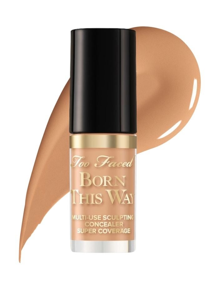 Too FacedCosmetics Too Faced Mini Born This Way Super Coverage Multi-Use Concealer – Natural Beige (Light-Medium with Neutral Undertones), 2 ml - Image 1
