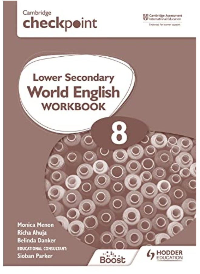 Cambridge Checkpoint Lower Secondary World English Workbook 8 