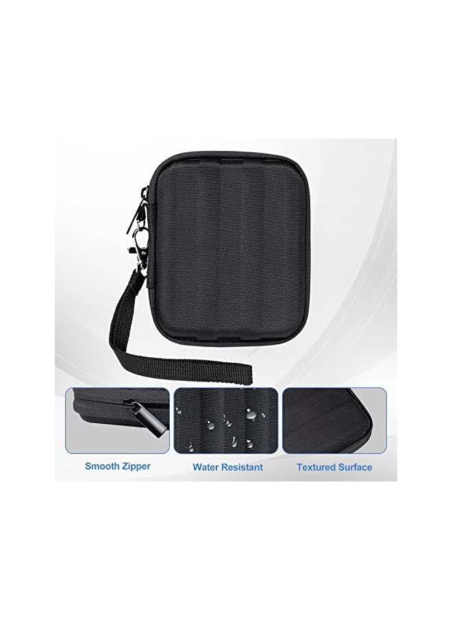 Procases - ProCase Carrying Case for Samsung T7 Shield External SSD with 2 Cable Ties, Hard EVA Shockproof Storage Travel Organizer for T7 Shield Portable Solid State Drive USB 3.2 1TB 2TB -Black - Image 1