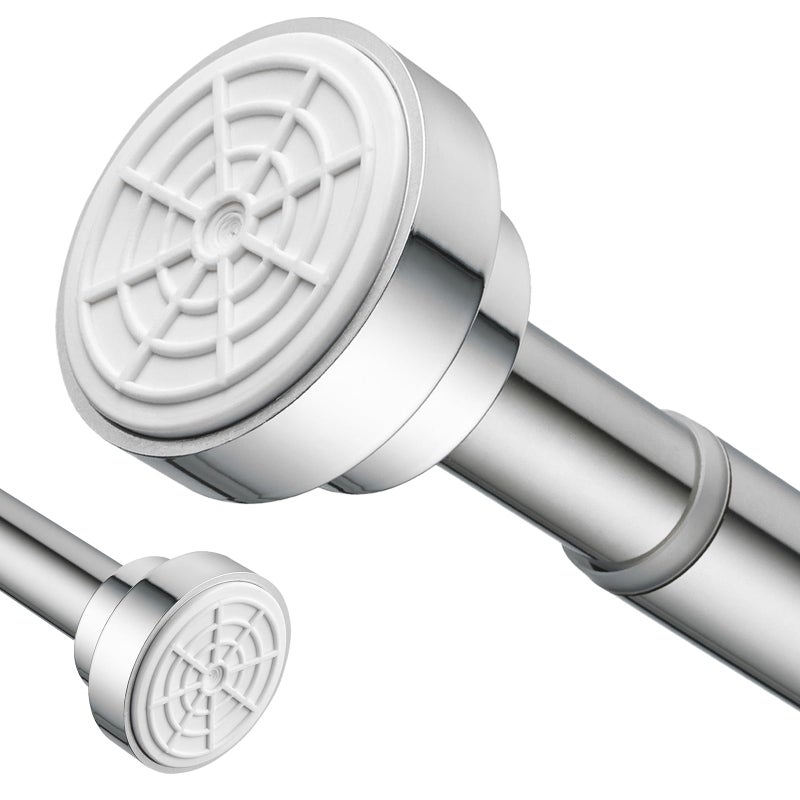 Frenessa Stainless Steel Extendable Telescopic Curtain Rod Tension Pole Net Voile Shower Curtains Rail 60100cm