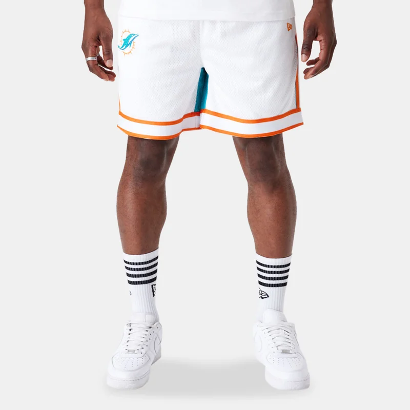 NEW ERA Men's NFL Miami Dolphins Colourblock Shorts
