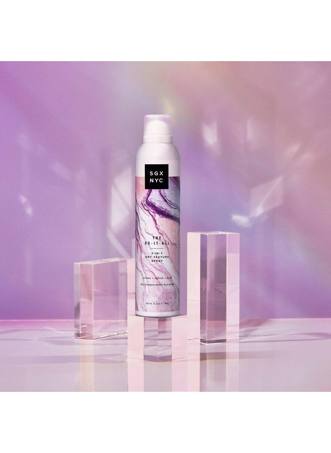 SGX NYC The Do It All 3In1 Texturizing Spray 6.5 Oz Dry Spray Refreshes And Revitalizes Hair Adding Texture And Volume Light Flexible Hold Sulfate And Paraben Free  - Image 4