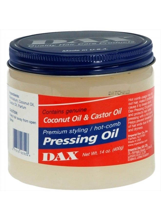 DAX Pressing Oil for Hair, Unscented, 14 Ounce - Image 2