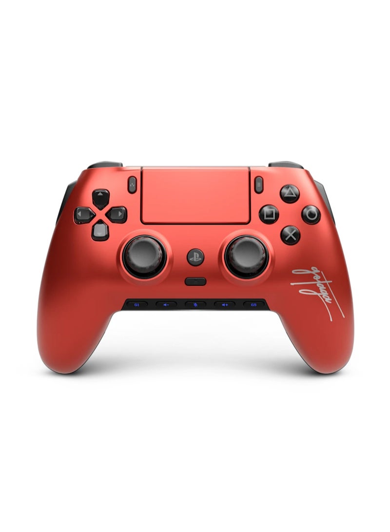 سكاف وحدة تحكم الأداء اللاسلكية SCUF OMEGA لجهاز PS5 والكمبيوتر الشخصي - إصدار Gotaga، أحمر - Image 1