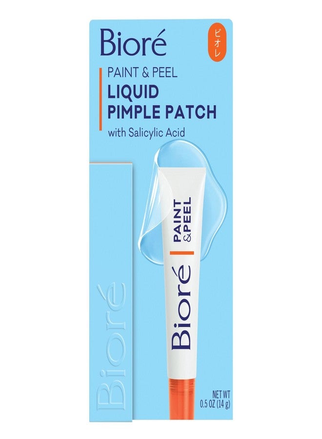 Bioré Biore Paint & Peel Liquid Pimple Patch, Invisible Pimple Patch with Salicylic Acid, Up to 100 Uses, .5 Oz - Image 1