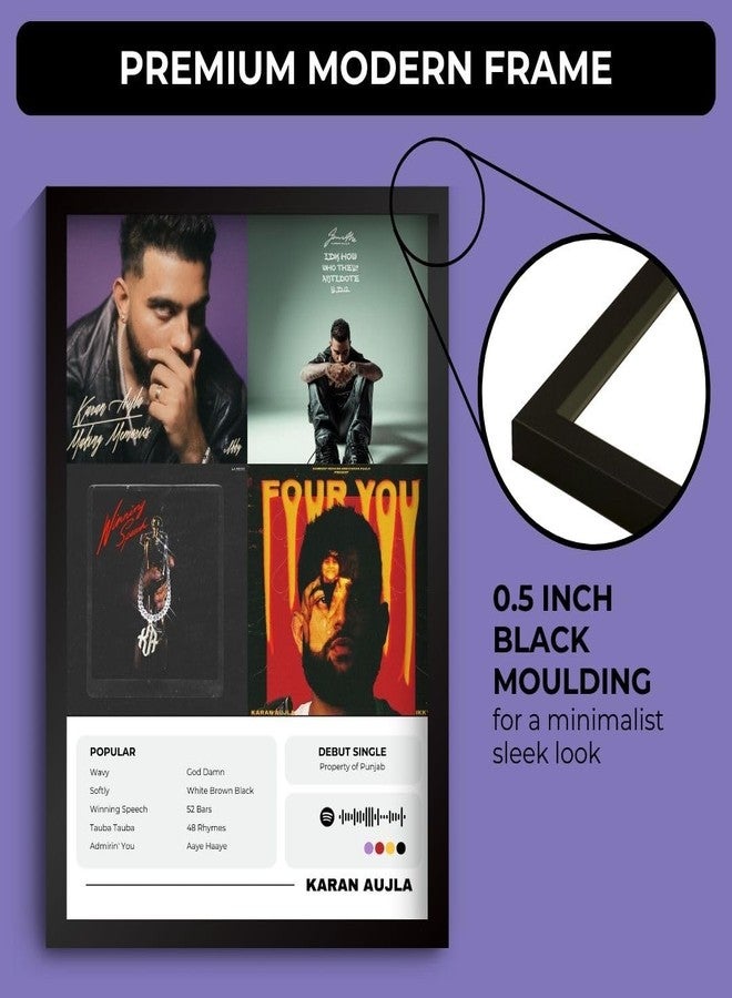 Funk You Store ملصق كاران أوجلا | ملصق A4 مؤطر | 52 مقطعًا، خطاب الفوز، هل تفهم ما أقصده، صنع الذكريات | 31 × 23 سم | إطار أنيق وجميل للجدار، ديكور الغرفة، هدية، طاولة الدراسة (كاران أوجلا) (F_104) - Image 3