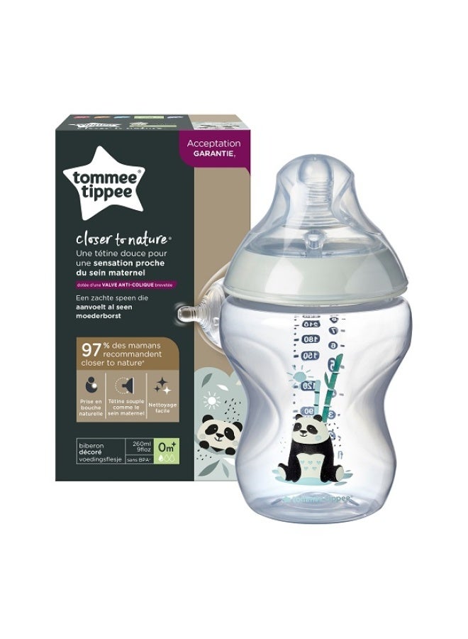 tommee tippee Nature Feeding Bottle 260ml  - Assorted - Image 5
