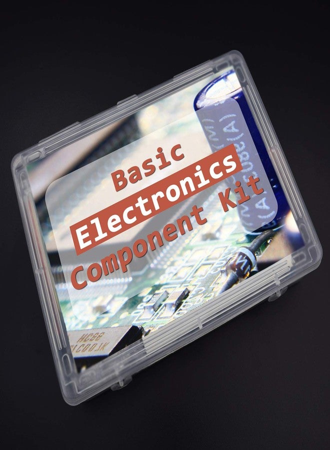 REES52 Basic Electronic Component kit for science fair projects with 10 projects manual for school level kids_Basic Starter Simple projects for students - Image 2