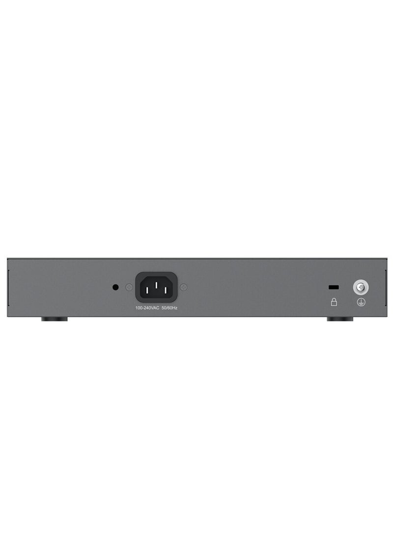 Grandstream Grandstream GWN7702P 16-Port Network Switch - 8 PoE+ Ports, QoS Support, Green Technology and Smart LED Indicators  - Image 3