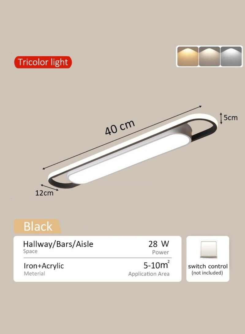 Trending Lights Modern and simple decoration lights led lights ceiling lights Adjustable Three-Color Temperature Applicable to living room, Aisle ，Entrance ，Cloakroom - Image 5