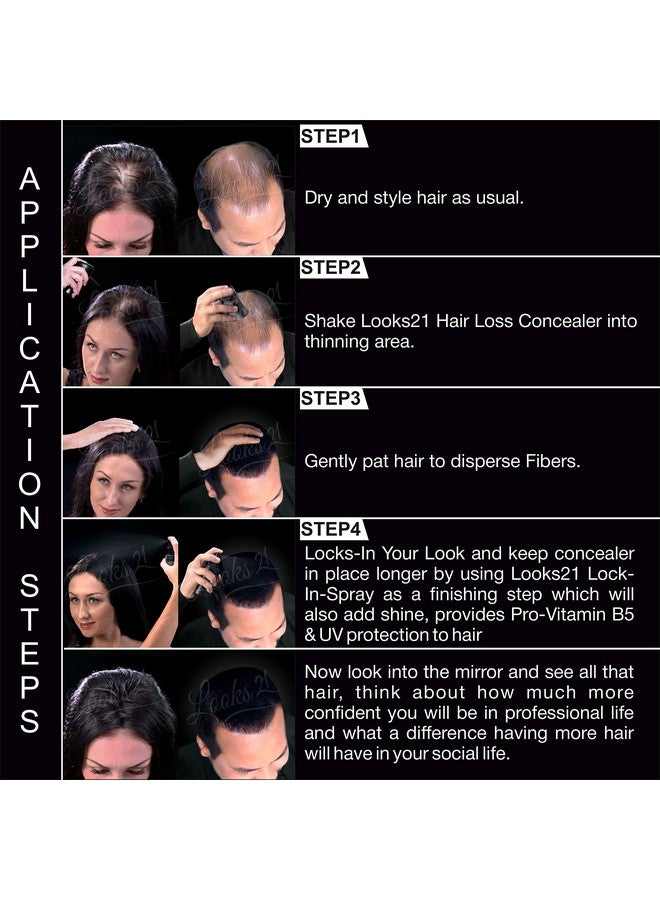 Looks21 Hair Loss Concealer (35Gm / 1.2Oz, Light Brown) - Image 2