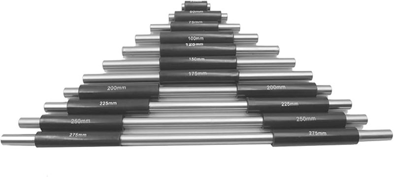 250 ملم طول قضيب المعايرة الصناعي لفحص ومعايرة الميكرومتر الخارجي - Image 3